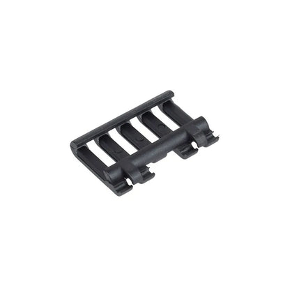 Tactical Picatinny 5 Slot Rattail Line Strip 20mm Rail Cover PEQ 15 DBAL M300 M600 Airsoft rifle Accessories Switch Wire Holder