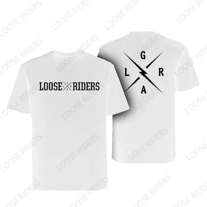 2023 Loose Rider Short Sleeve Jersey BMX MTB Mountain Bike Summer Shirts DH Motocross Downhill Enduro Sweatshirts
