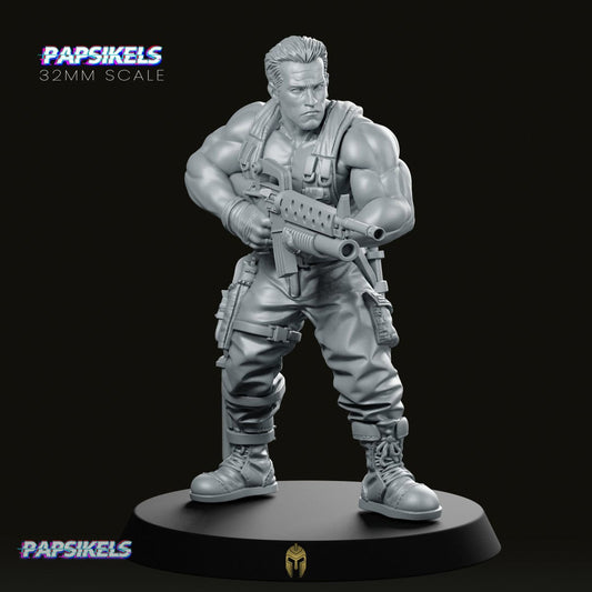 Barry McGuffin Jungle Fighter Miniature
