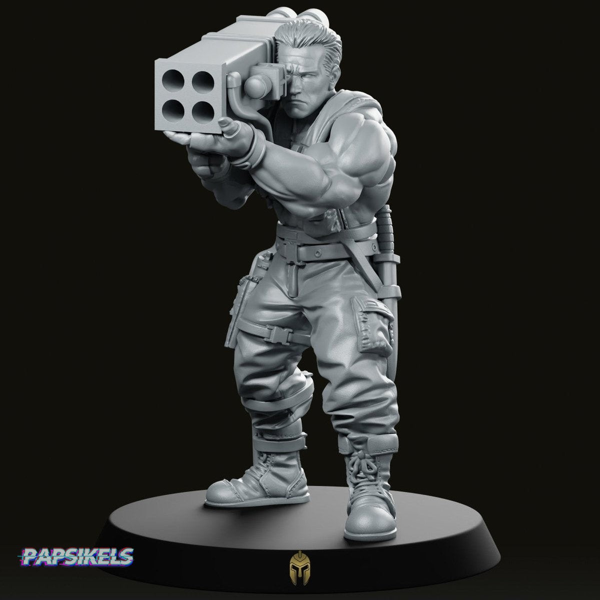 Barry Mcguffin Rocket Launcher Miniature