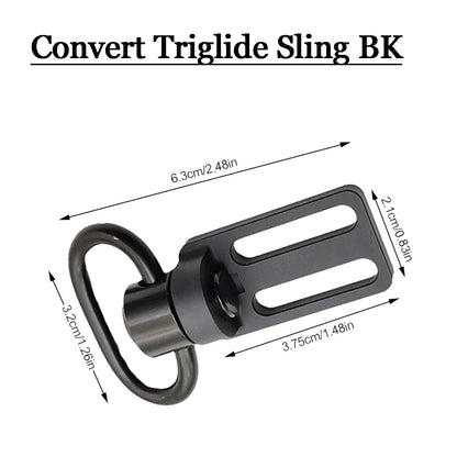 Tactical GBB RSA Sling Swivel QD Adapter Mlok KeyMod 20mm Pictinny Rail Airsoft Rifle AR15 Sling Mount Hunting Gun Accessories