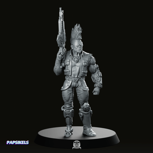Bert Munrosh Cyber Gunsmith Miniature