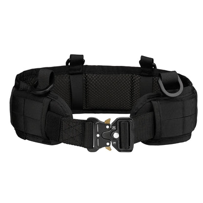 Tactical Padded Belt Airsoft CS Combat Molle Airsoft Belts Tactical Vest Duty Paintball Waist Belt War Game Hunting Accessories