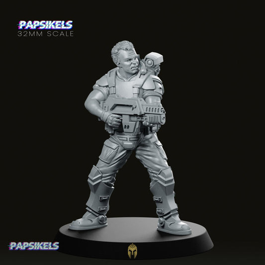 Billy Joe Space Marine Action Miniature