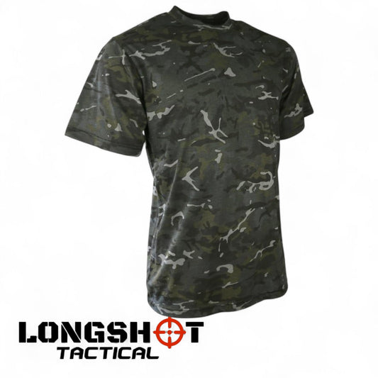 Black BTP Camo Army T-Shirt