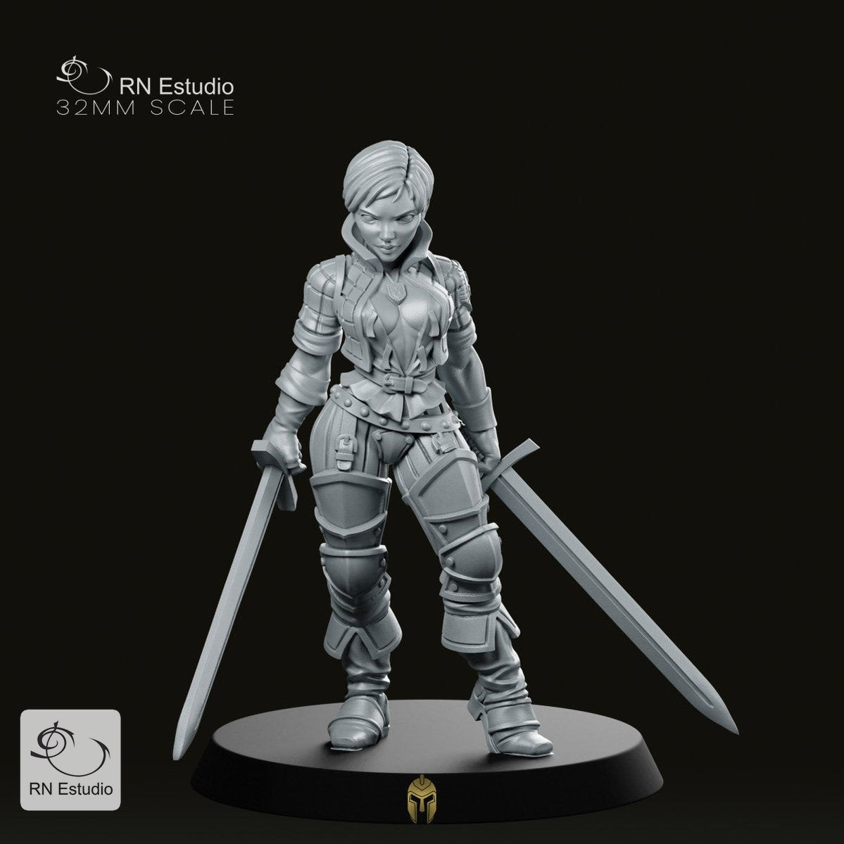 Blademaster Daena Miniature