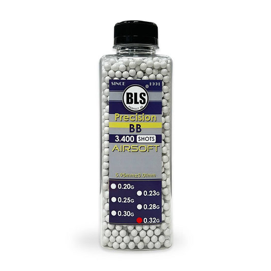 BLS 0.32g Bottles 3400 Round Supreme Grade  Airsoft BB's