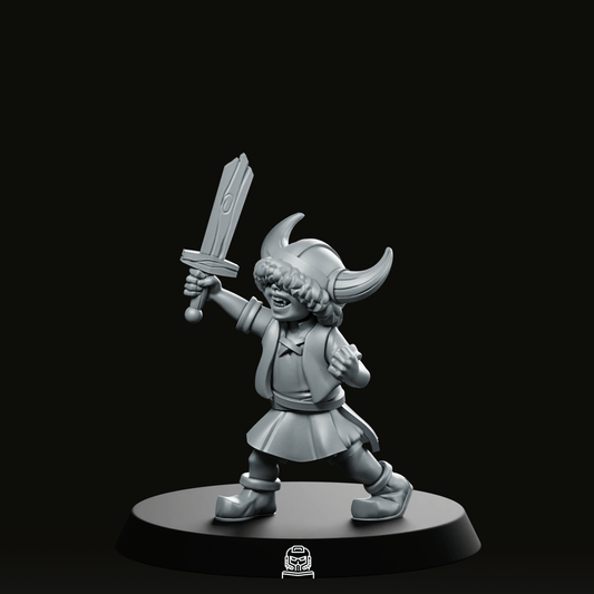 Boy Sword Miniature
