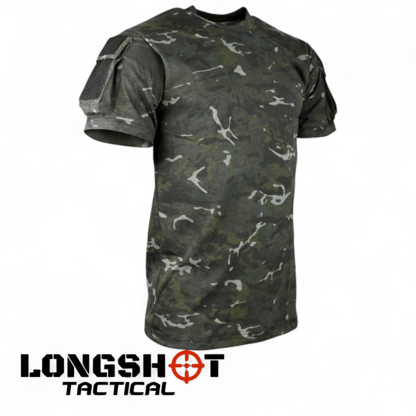 BTP Camo Black Tactical Army T-Shirt