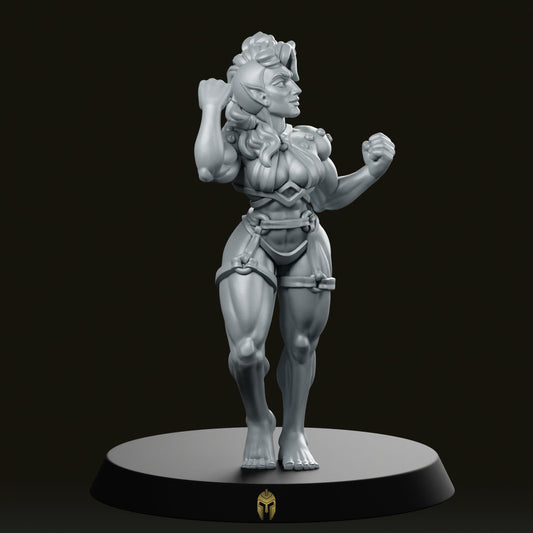 Buff Tiefling From Hell Fantasy Miniature