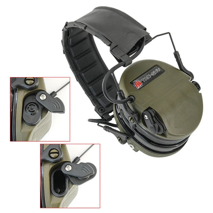 TAC-SKY New SORDIN Electronic Earmuffs Noise Reduction Airsoft Shooting  Headphones Hunting SORDIN ULTRA IPSC Tactical Headset