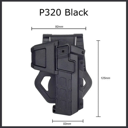 Tactical Classics G*ock 17 18 19 Pistol Holsters for X300 X400 W*apon Flashlight Airsoft Colt M1911 P320 Waist Gun Holster