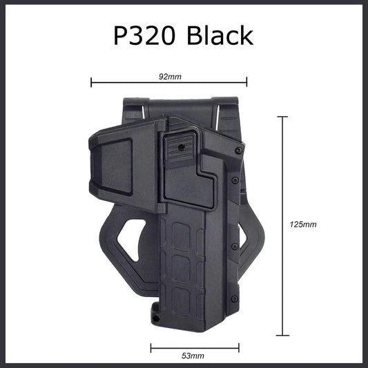 Tactical Classics G*ock 17 18 19 Pistol Holsters for X300 X400 W*apon Flashlight Airsoft Colt M1911 P320 Waist Gun Holster