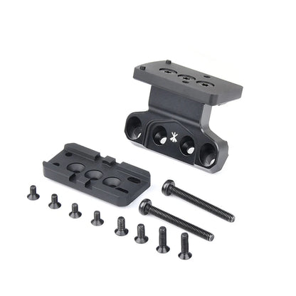Airsoft Tactical Toy Gun Red Dot Sight Scope Mount 30mm LPVO Fast Mount with 20mm Picatiny Rail Base Accessory for AR15 Rifle