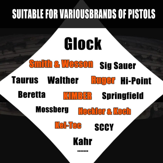 Holsters IWB/OWB 9mm Holsters Optics Cut Fit: Glock 19 17 43X - Taurus G2C G3C G3 - Sig Sauer - S&W M&P Shield 9mm  /40 - Ruger