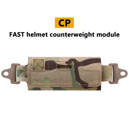 Tactical Helmet Counterbalance Weight Bag NVG Counterweight Pouch for OPS-Core Fast BJ PJ MH Helmets Hunting Airsoft Accessories