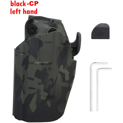 Quick Release Tactical Belt Holster for GLOCK 17, 20, 21, 22, 31, 37 Pistols Hunting Paintball Durable Molle Gun Holster Case