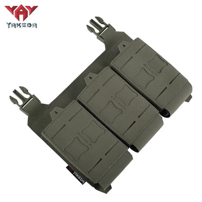 YAKEDA Tactical Magazine Pouch Triple Molle Mag Pouch Airsoft AK 7.62/5.56mm M4 Ar Rifle Hunting Accessories Mag Holster