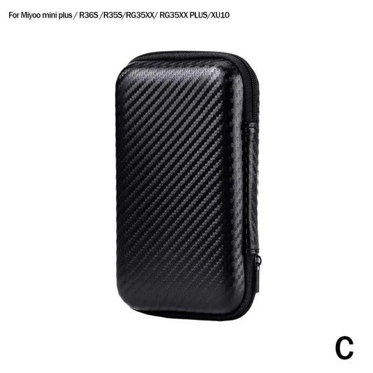 Portable Game Caseretro Game Console Case Storage Bag Protective Zipper Carry Bag EVA Hard Handbag for Mini Plus/ R36 T5X3