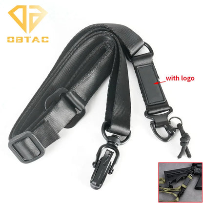 MS2 MS3 MS4 Airsoft Tactical Rifle Sling 2 Point Quick Detach Nylon Adjustable Strap Fit Outdoor Shooting Hunting Accessories