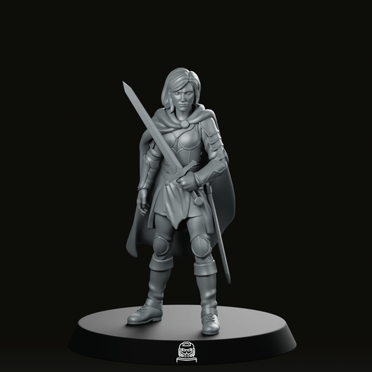 Calbraith “Cal” Orlewyn Model Miniature