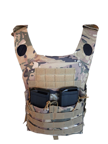 Camo Chest Rig Plate Carrier Vest