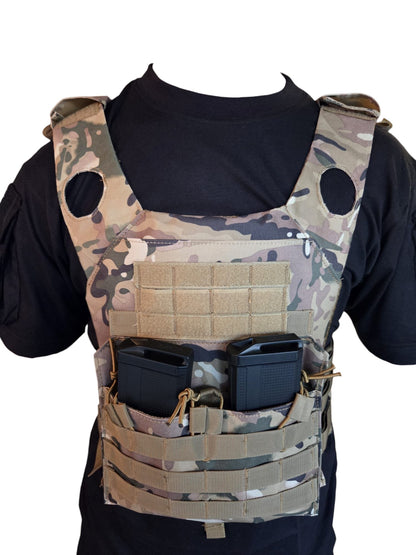 Camo Chest Rig Plate Carrier Vest