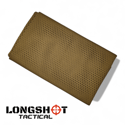 Camo Mesh Scrim Tactical Neck Scarf - Lightweight Hunting & Airsoft Scarf