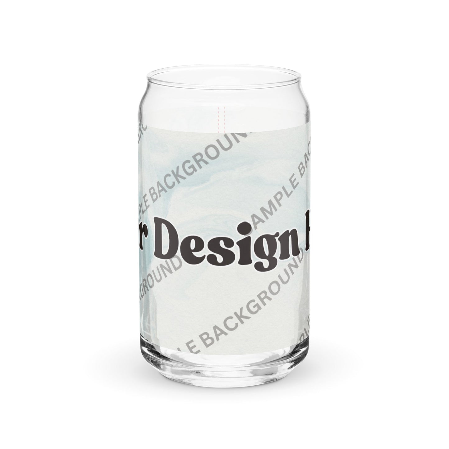 Design Your Own Can-Shaped Glass