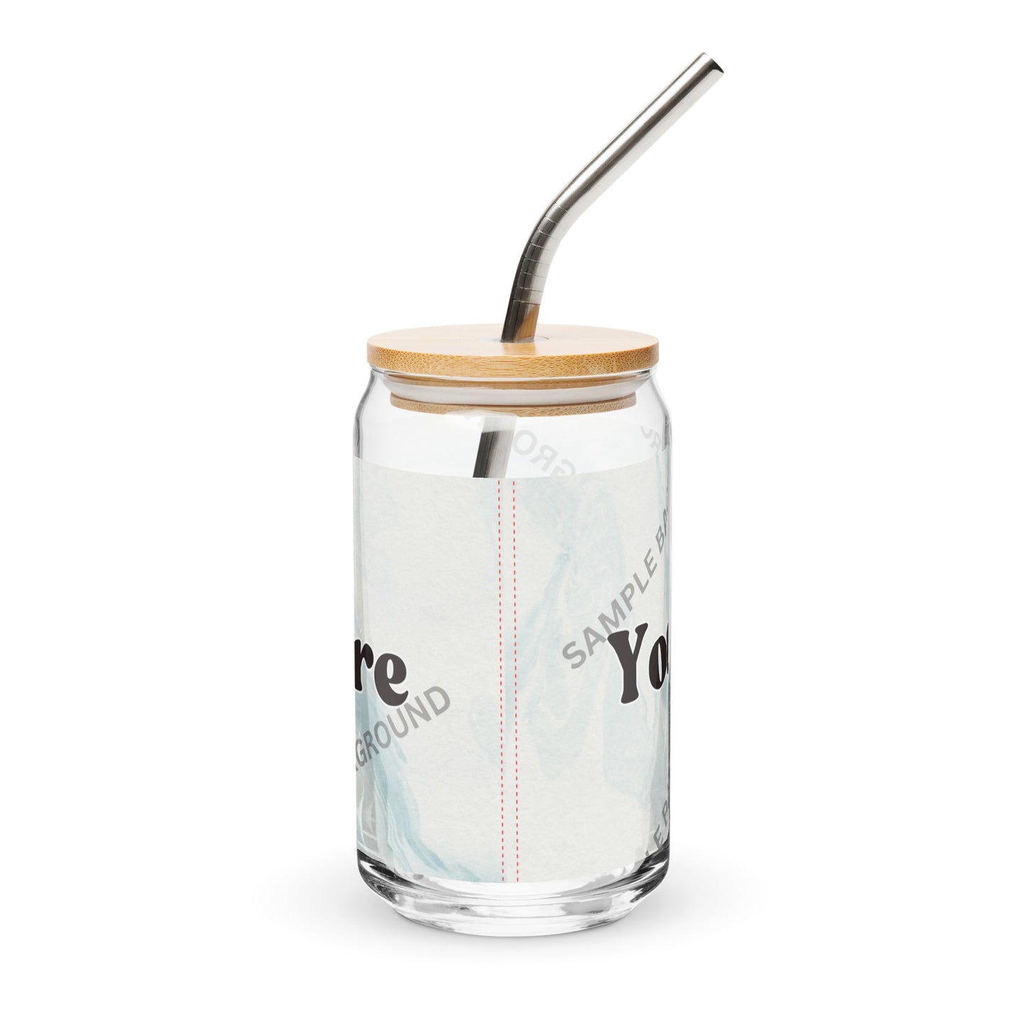 Design Your Own Can-Shaped Glass