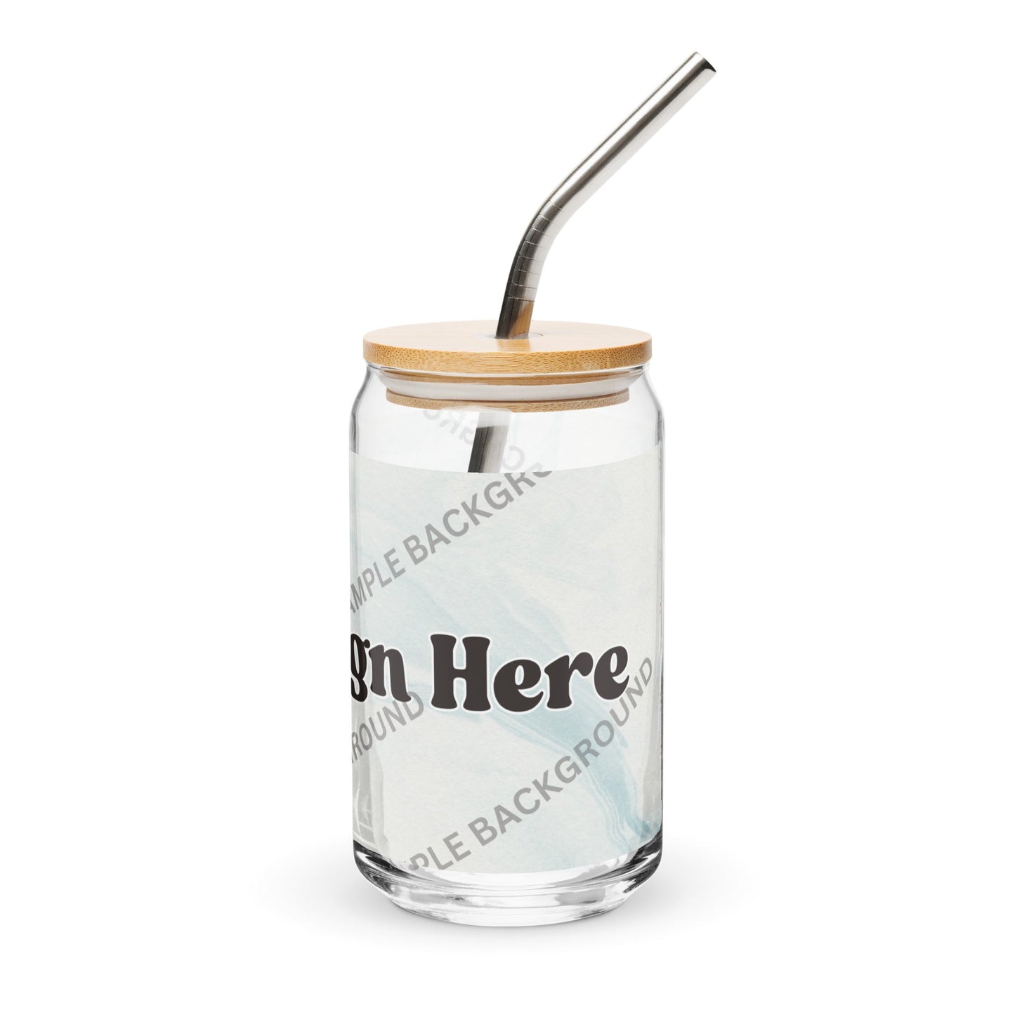 Design Your Own Can-Shaped Glass