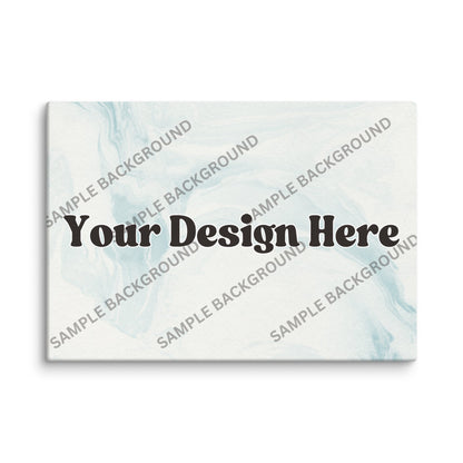 Design Your Own Canvas