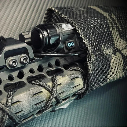 Tactical Fishbone Camouflage Cloth Airsoft Paintball Shooting Role Playing Movie Props Rifle Handguard Cloth Accessory