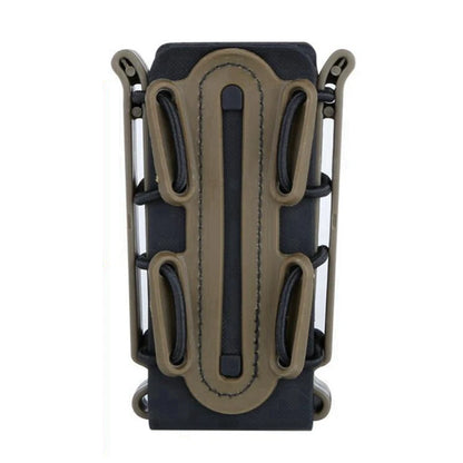 Hunting 5.56 7.62 9mm Magazine Pouch Molle Scorpion Fast Mag Quick Release AR15 Mag Holster Case Box with Molle Waist Belt Clip