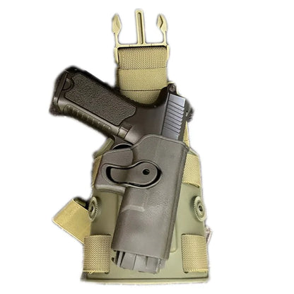 Tactical Drop Leg Thigh Gun Holster For GL 17 Airsoft Pistol Holster Platform Hunting Accessories With Gear
