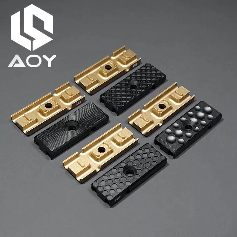 Mlok Keymod System Laser Flashlight Tactics Wire Guide Pressure Remote Switch Cable Management Airsoft Metal Weapons Accessories