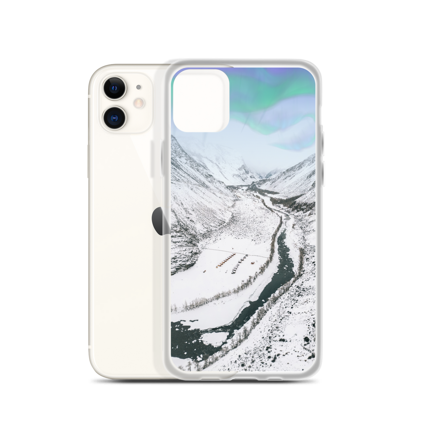 Tundra Borealis Clear Case for iPhone®