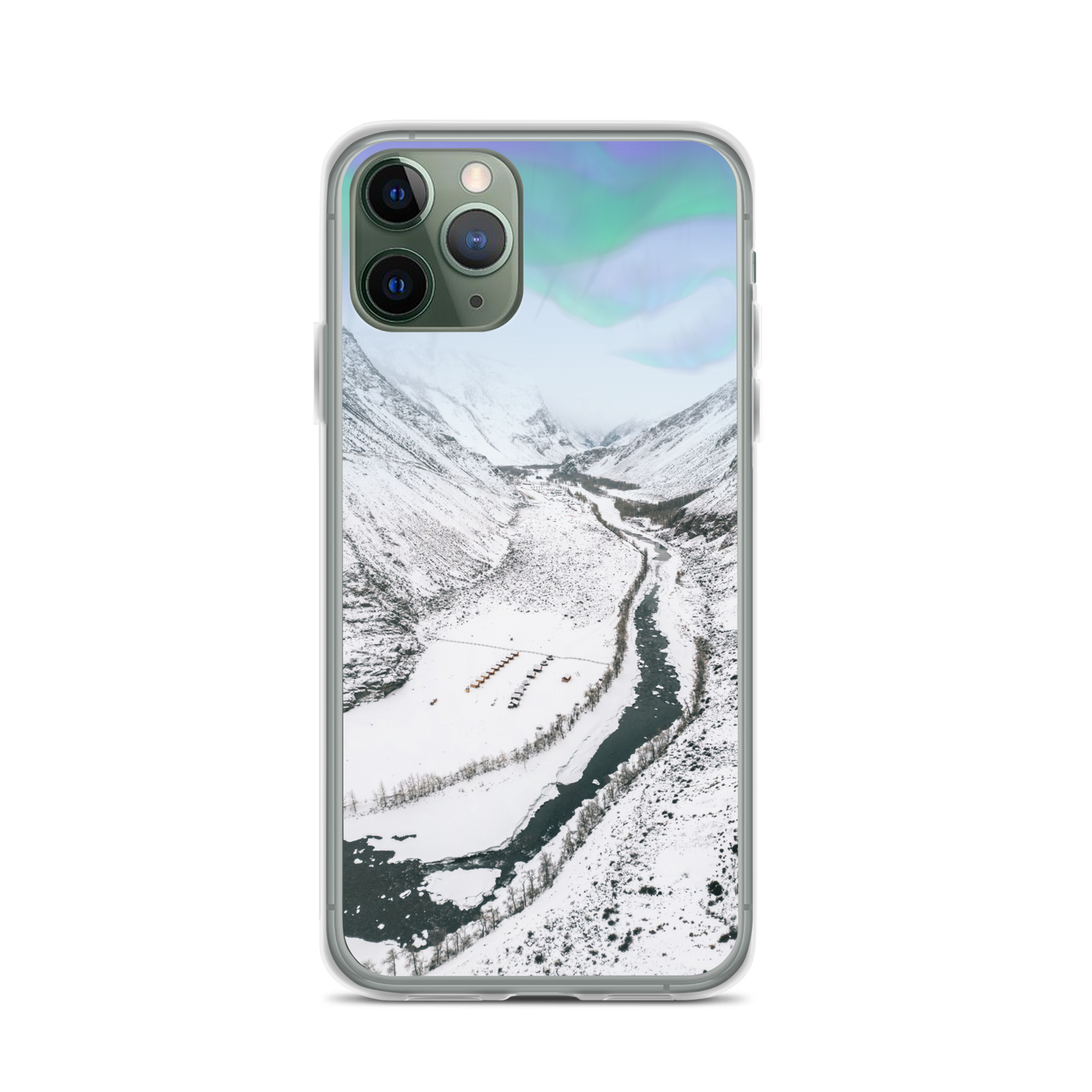 Tundra Borealis Clear Case for iPhone®