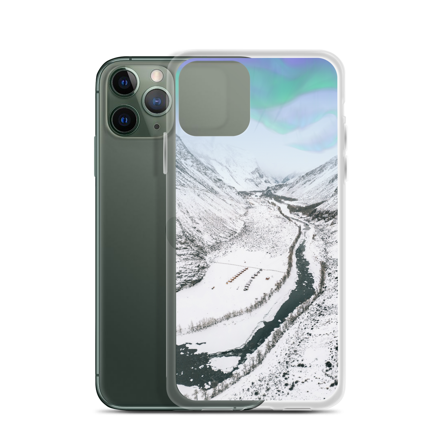 Tundra Borealis Clear Case for iPhone®