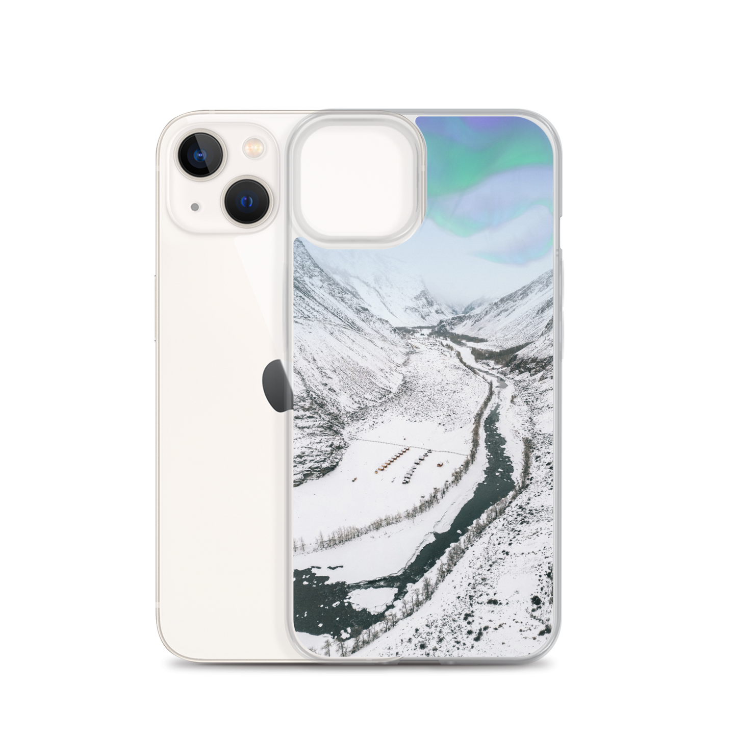 Tundra Borealis Clear Case for iPhone®