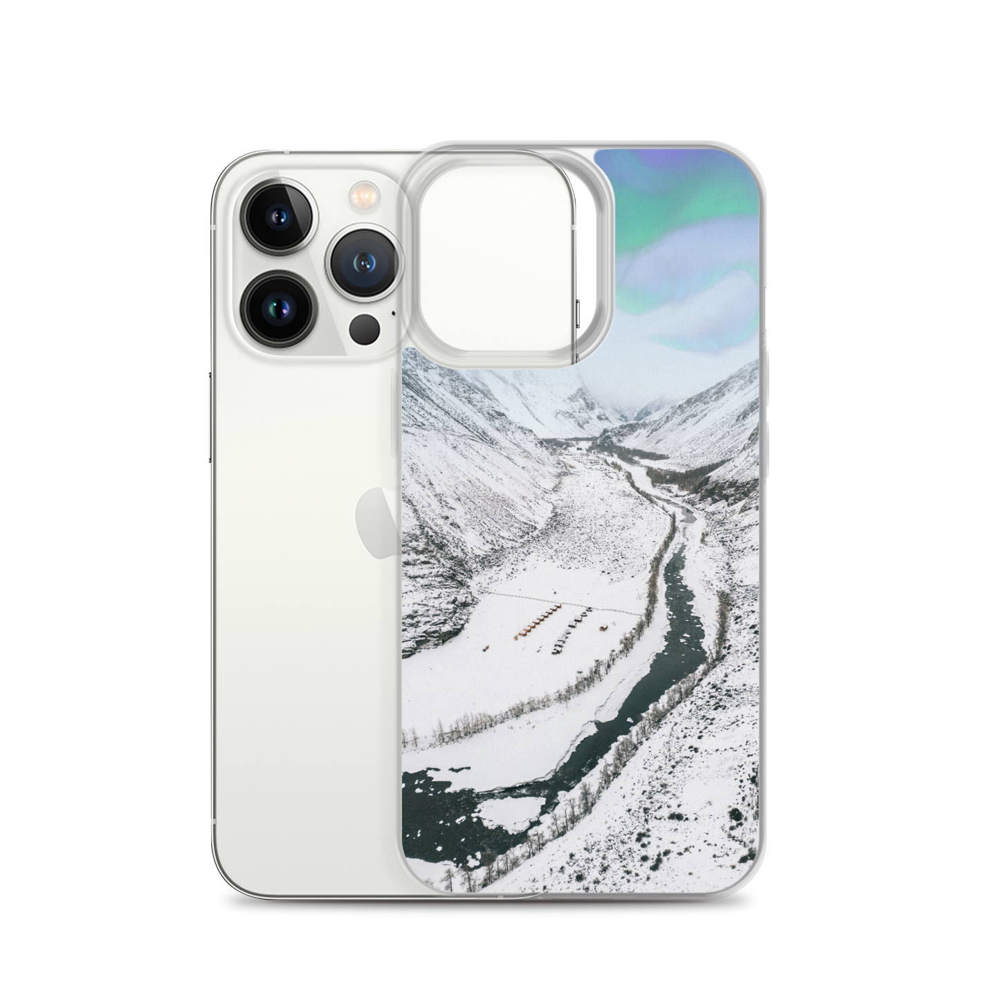 Tundra Borealis Clear Case for iPhone®