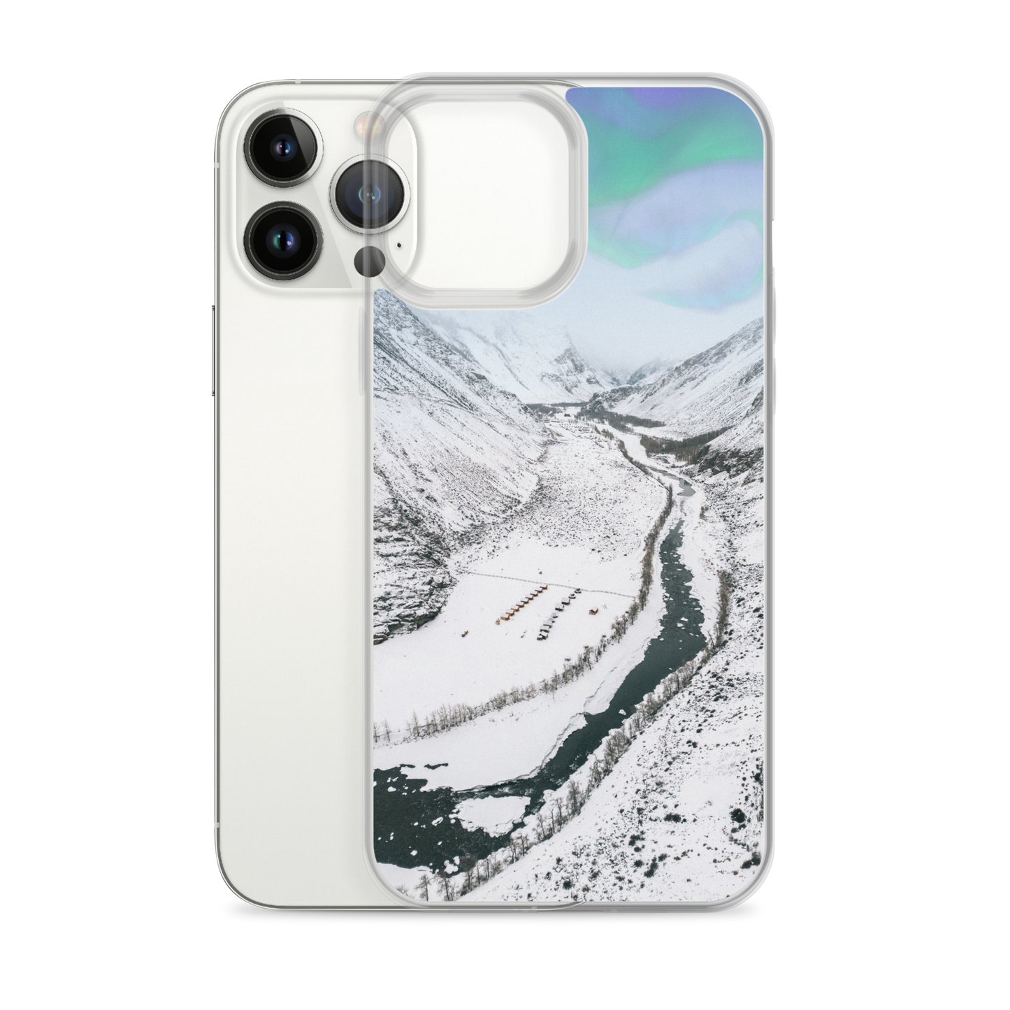 Tundra Borealis Clear Case for iPhone®