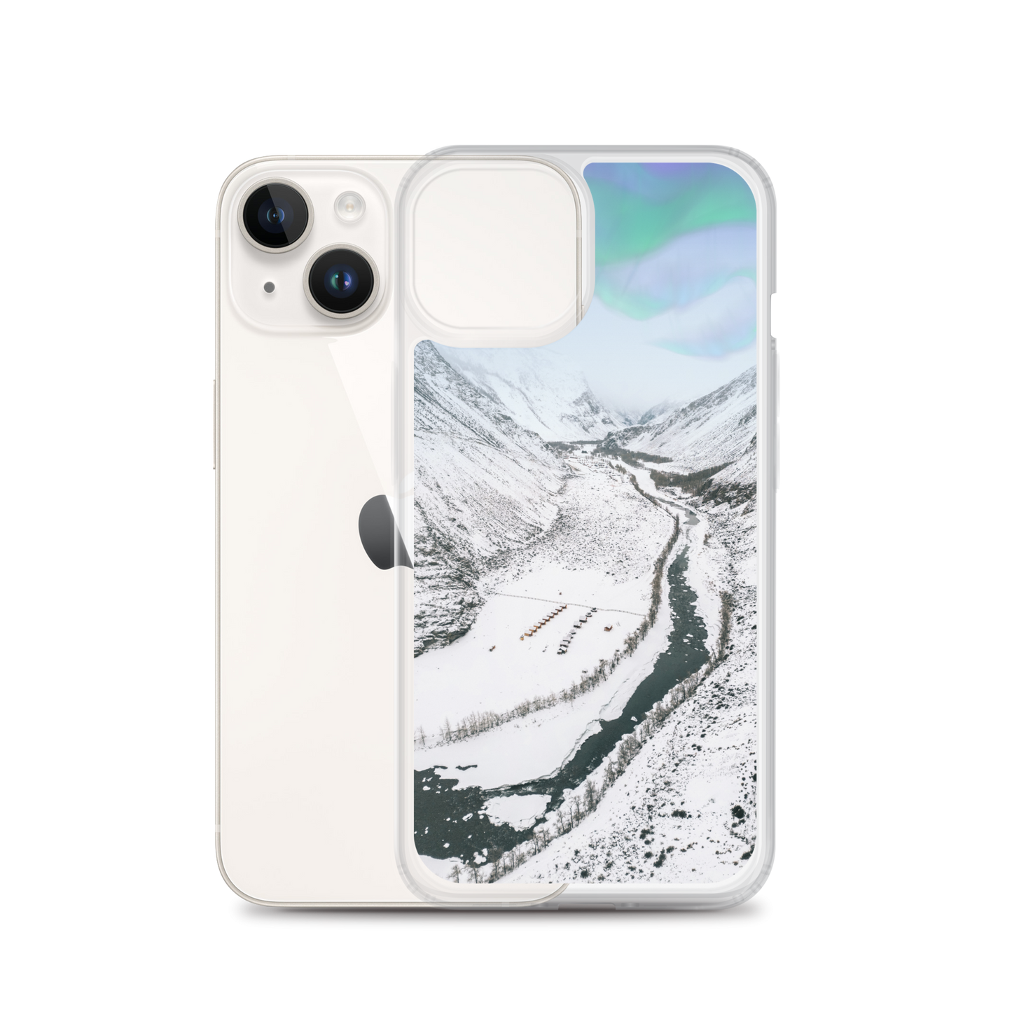 Tundra Borealis Clear Case for iPhone®