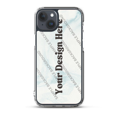 Design Your Own Clear Case for iPhone®