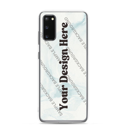 Design Your Own Clear Case for Samsung®
