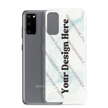 Design Your Own Clear Case for Samsung®