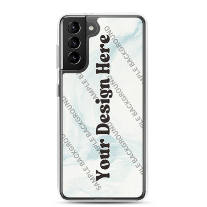 Design Your Own Clear Case for Samsung®