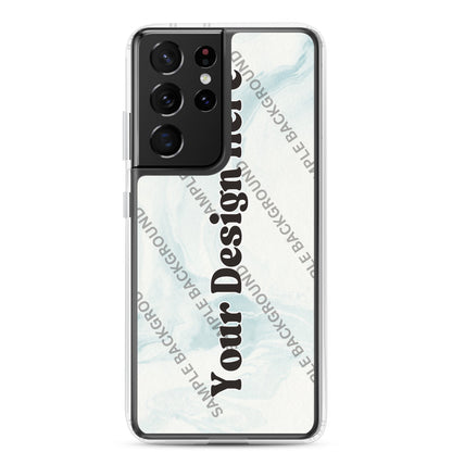 Design Your Own Clear Case for Samsung®