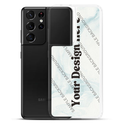 Design Your Own Clear Case for Samsung®