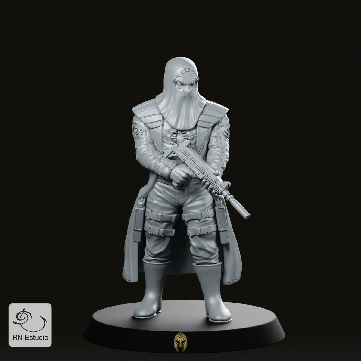 Cobra Commander GI JIM Miniature